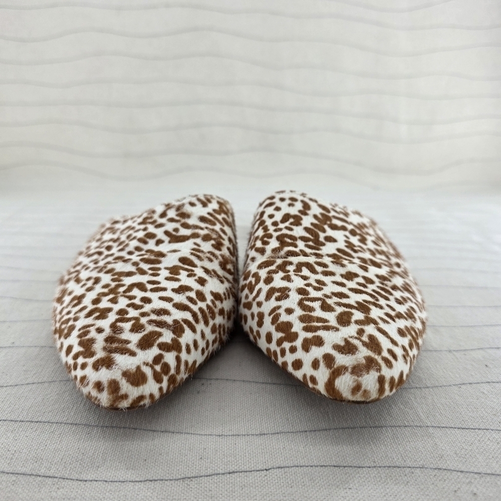 Madewell Womens Remi Mule Leopard Brown / White Mules Shoes Size 6.5 - Picture 4 of 10